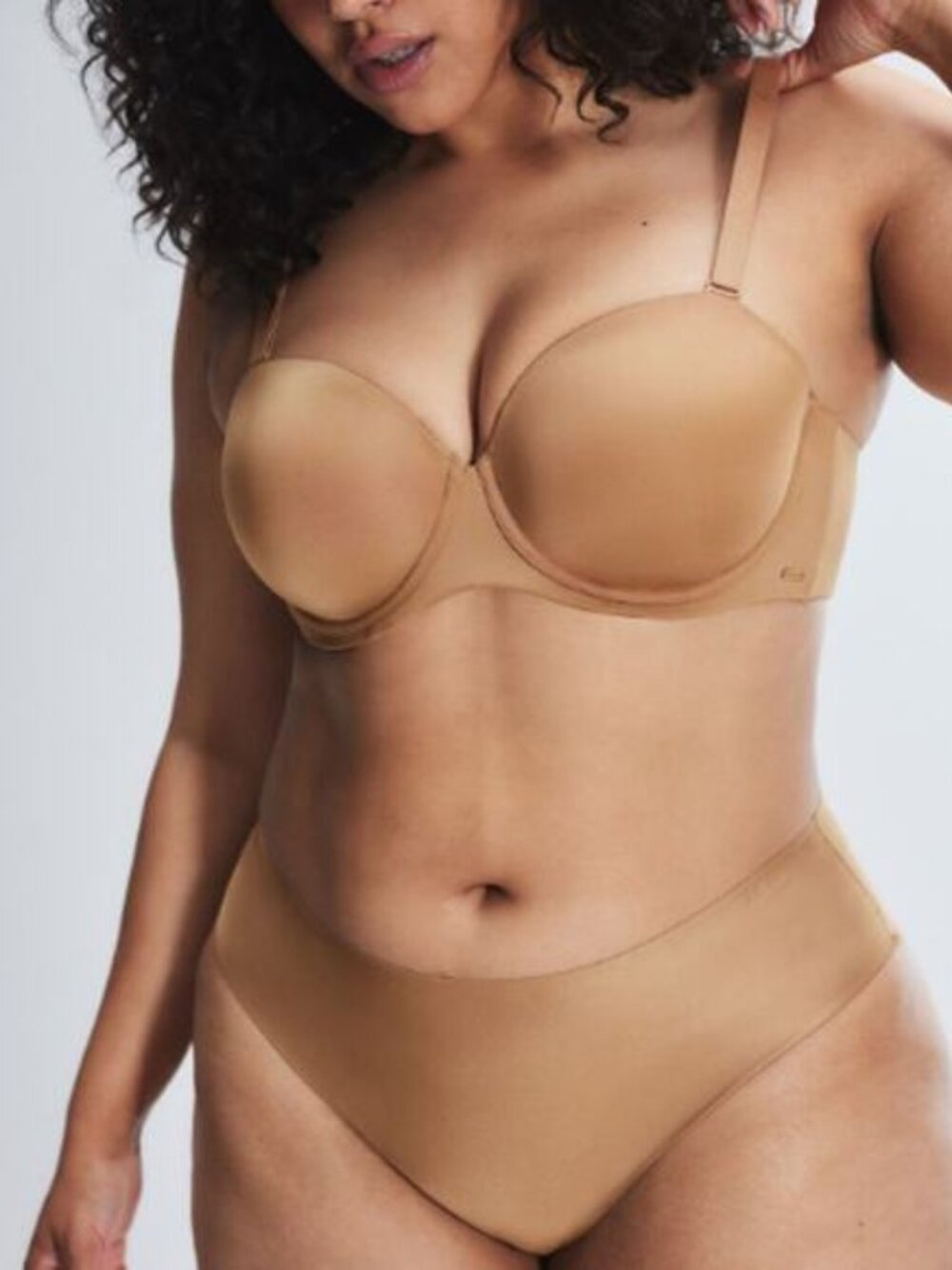 Savage x Fenty Women's Sweet Latte Nude Microfiber  Bra Size 42DD